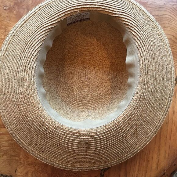 SUN N Sand Creme Tie Hat! - Picture 4 of 6